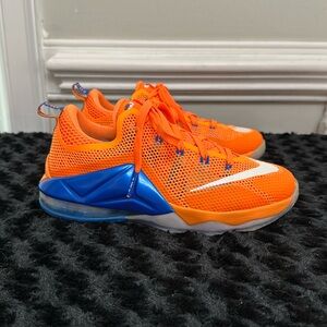Nike Kids Shoes in Orange and Blue